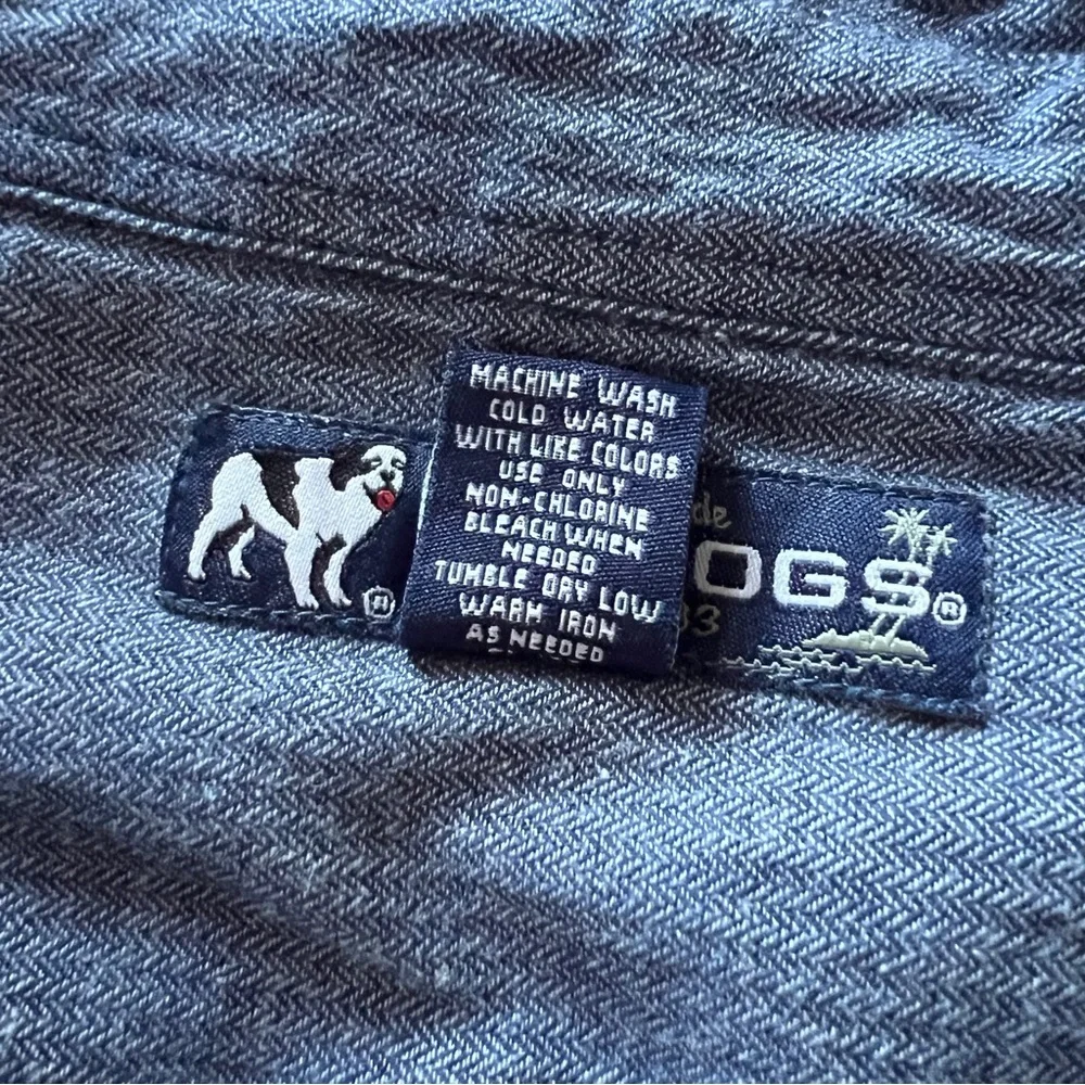 5X Big Dogs Long Sleeve Button Up Shirt Big Tall - Picture 7 of 7